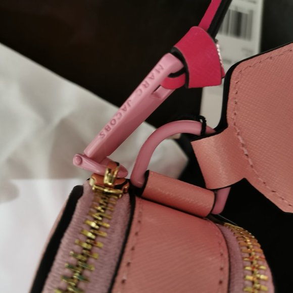 Marc Jacobs the SNAPSHOT Crossbody Pink Bag Rose - Picture 5 of 11